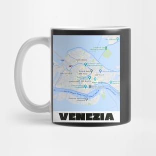 Venezia map (2) Mug